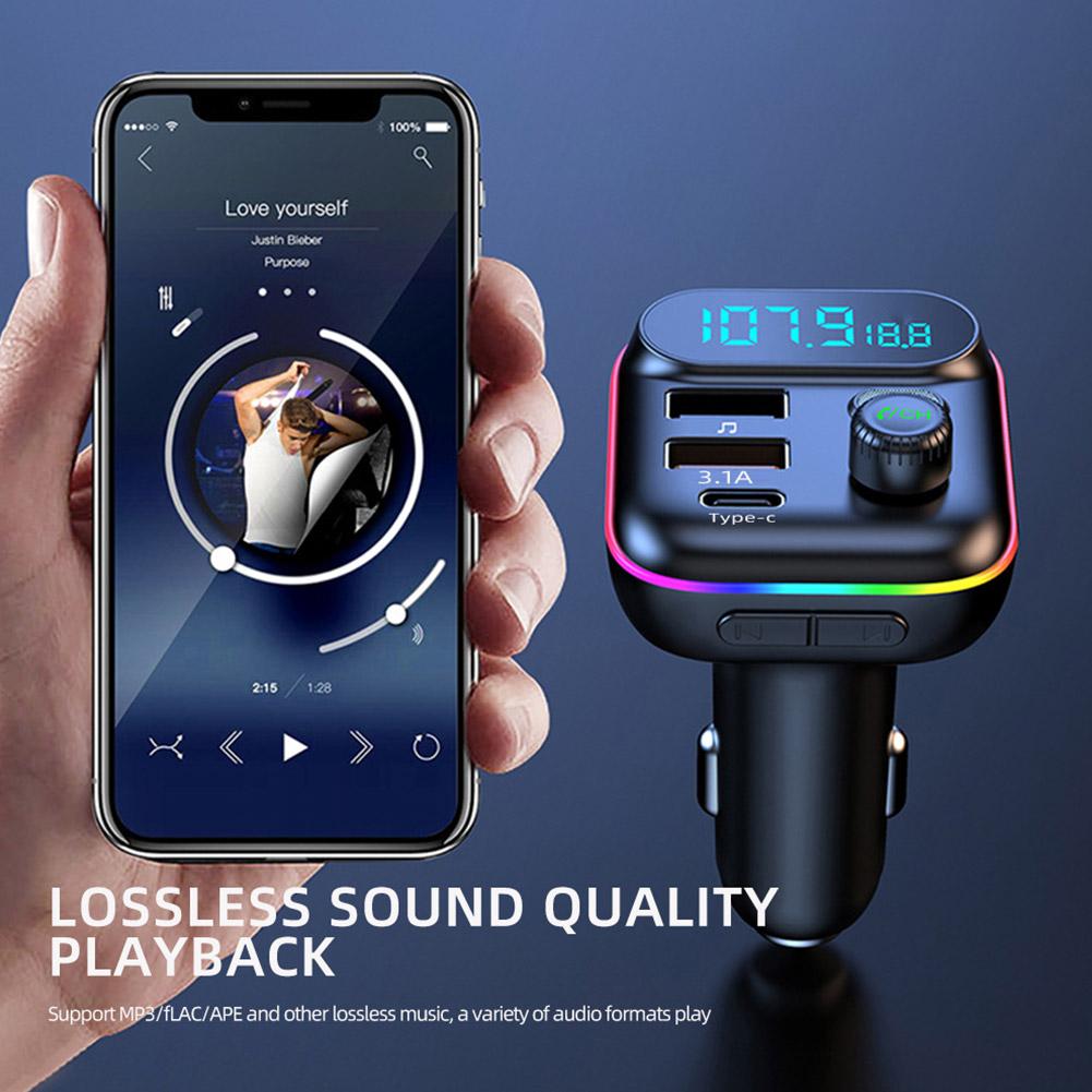 Baseus T-Typed Bluetooth MP3 Car Charger