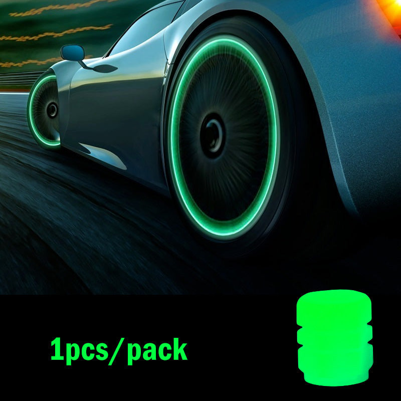 Car Luminous Tire Valve Cap(4 pcs set)