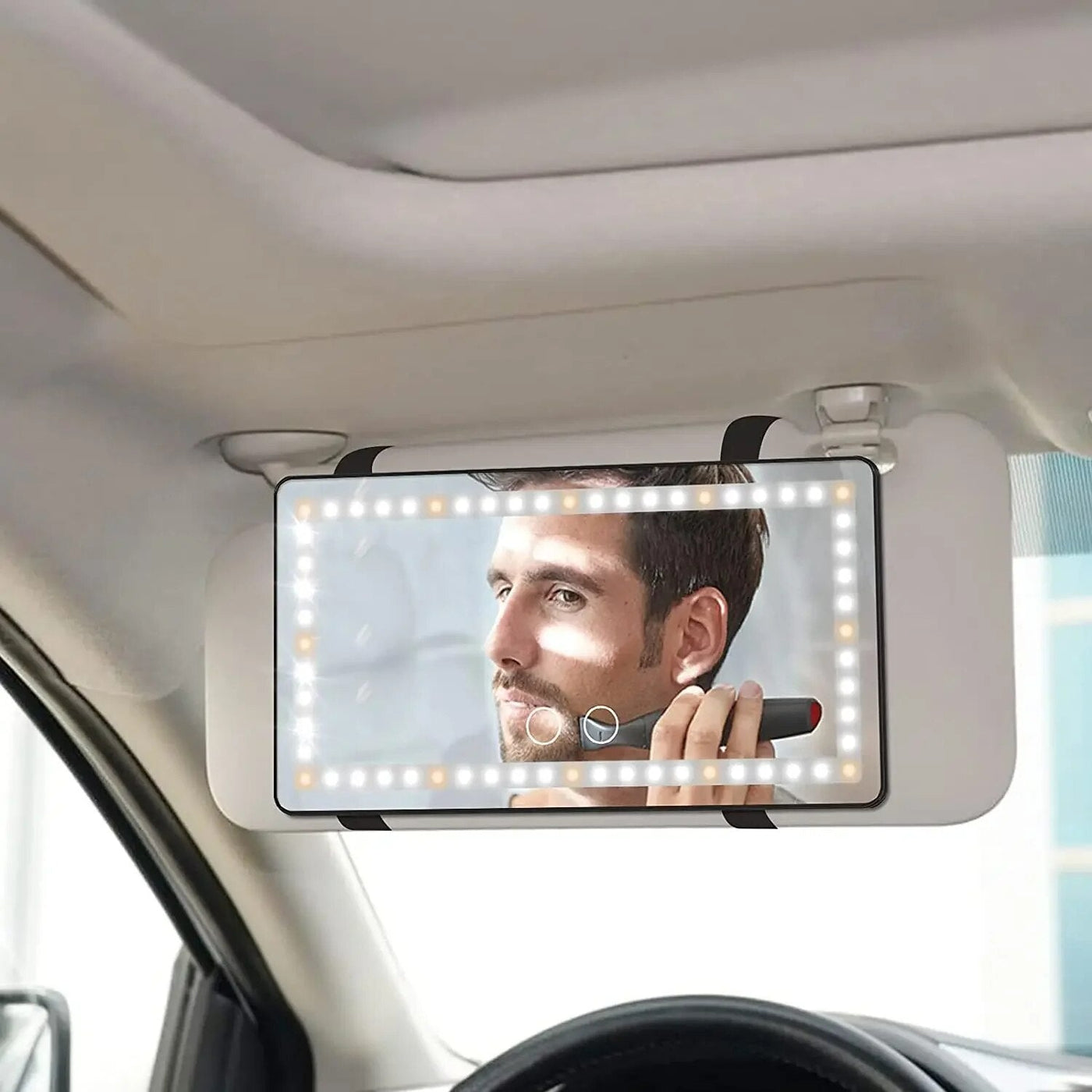 LED Light Car Mirror