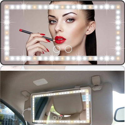 LED Light Car Mirror