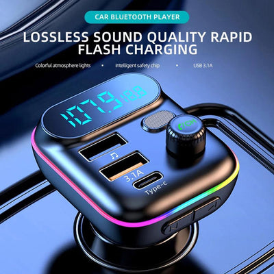 Baseus T-Typed Bluetooth MP3 Car Charger